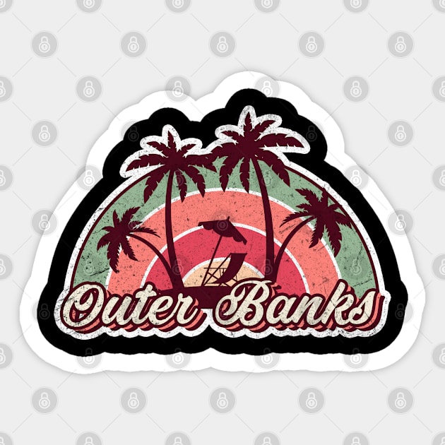 Outer Banks summer trip Sticker by SerenityByAlex